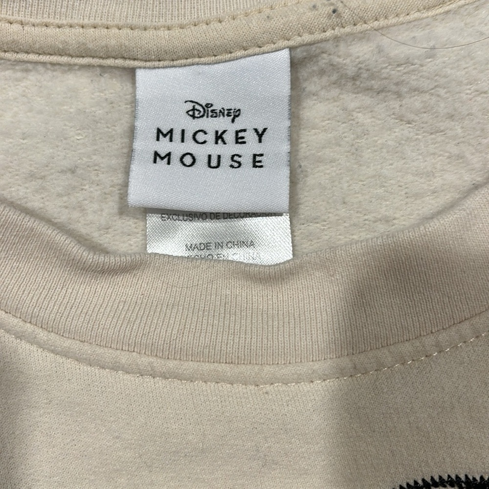 Mickey Mouse Embroidery Sweatshirt - Picture 3 of 6